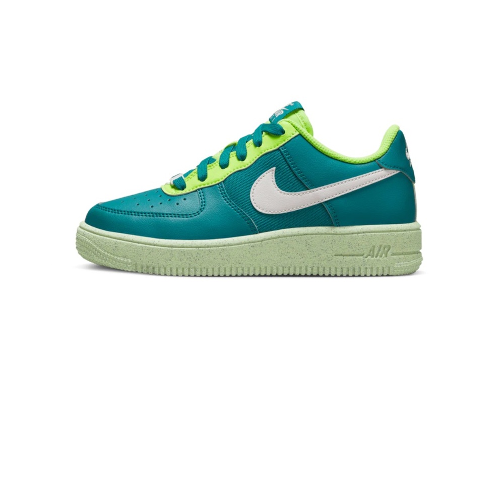 Nike Boys Air Force 1 Crater NN (GS) Sneakers Spruce Volt Size 5